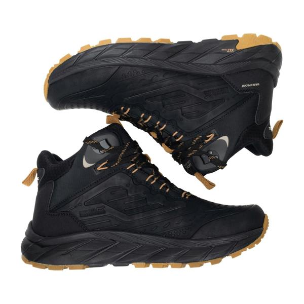 Regatta Mens Derino Mid Cut Walking Boots - Black/Rubber - 