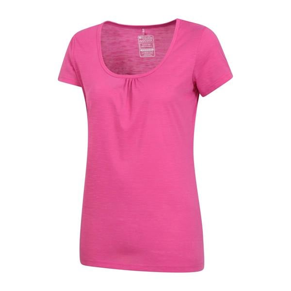Mountain Warehouse Womens/Ladies Agra Quick Dry T-Shirt - Bright Pink - 