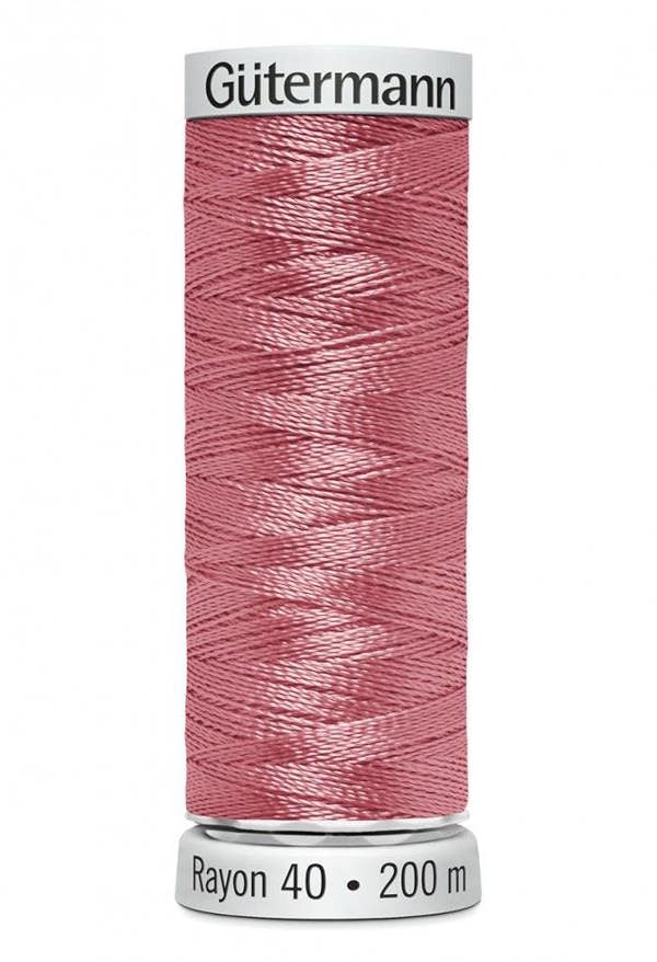 Gutermann No 40 Sulky Rayon Embroidery Thread 200m Rayon Thread Suitable For Embroidery