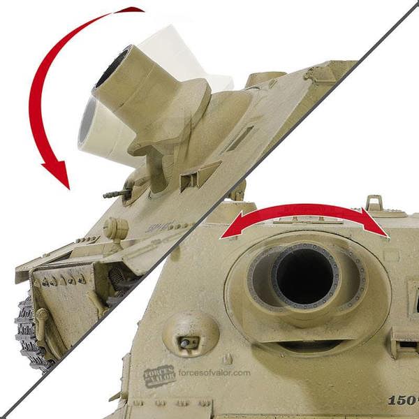 MCSlots Sturmtiger 606/4 38CM RW61 L/3.5 Prototype 1:32 Scale Forces of Valor 802001A