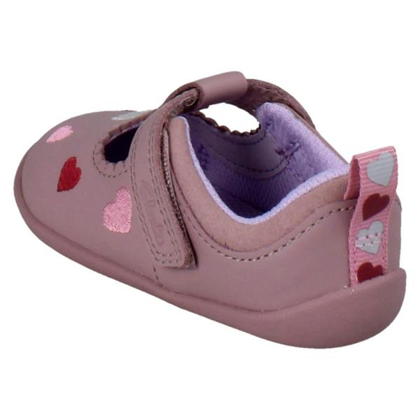 Clarks Girls Clarks Pre-Walker Shoes Roamer Heart T
