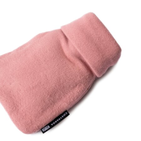 CosyPanda Mini Pink Organic Cotton Hot Water Bottle