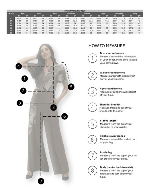 HotSquash Overwrap Print Jumpsuit
