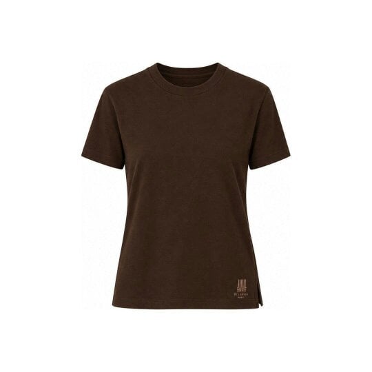By Lanvin Shoulder Logo Dark Brown T-Shirt