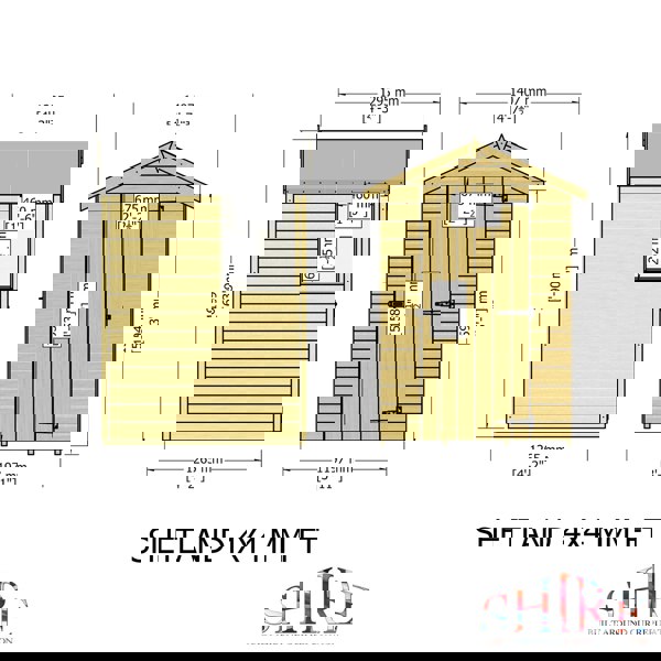 Shire 4x4 apex shed 12mm shiplap interlock cladding