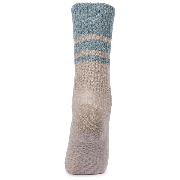 Trespass Womens/Ladies Hadley Hiking Boot Socks (2 Pairs) - Spruce Green/Dark Cherry - 
