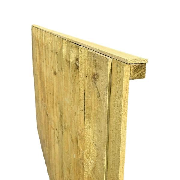 Snowdon Timber Treated Feather Edge Fence Panel (W) 1828mm (H) 1500mm