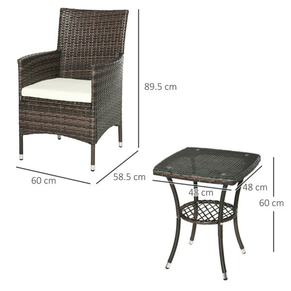 Rattan Bistro Set