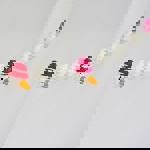 Paper High Felt Snowman Garland