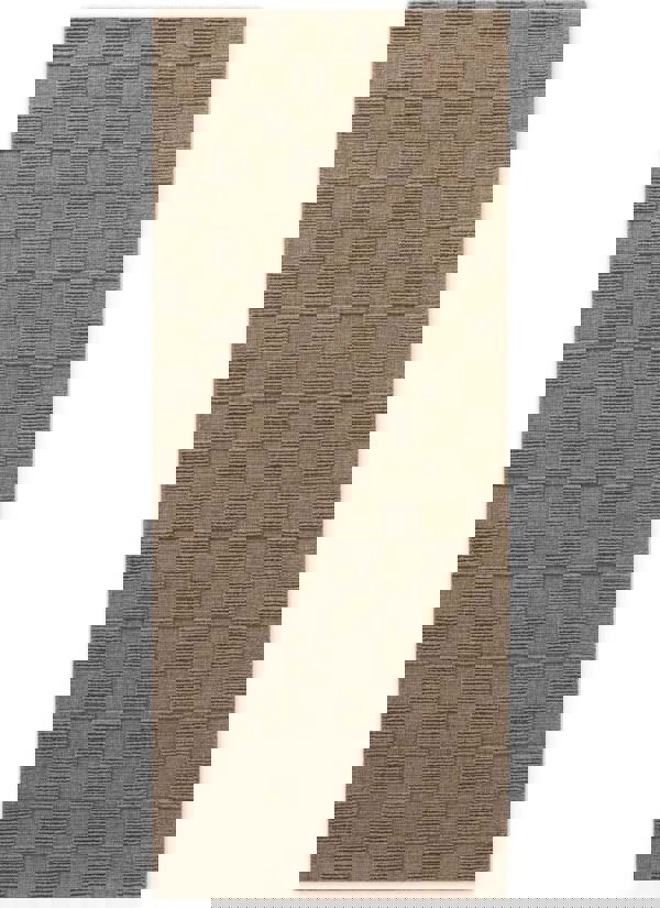 The Rugs Scala Handwoven Wool Rug - Quality Checkered Design