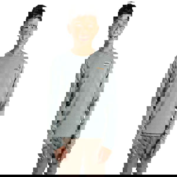 Craghoppers Childrens/Kids Cruz Nosilife Long-Sleeved T-Shirt - Lichen Green