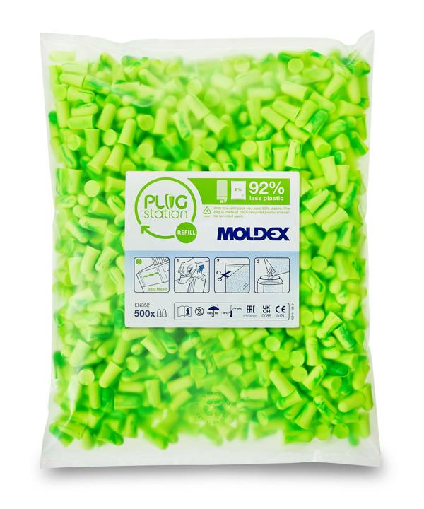Moldex Pura-Fit Refill Pack SNR 36 (500 Pairs) - DaltonSafety