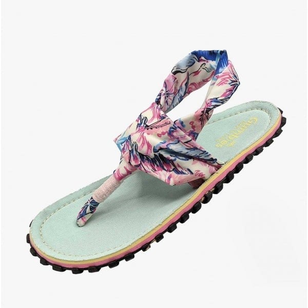 Gumbies SLINGBACK Womens Textile Sandals Mint/Pink
