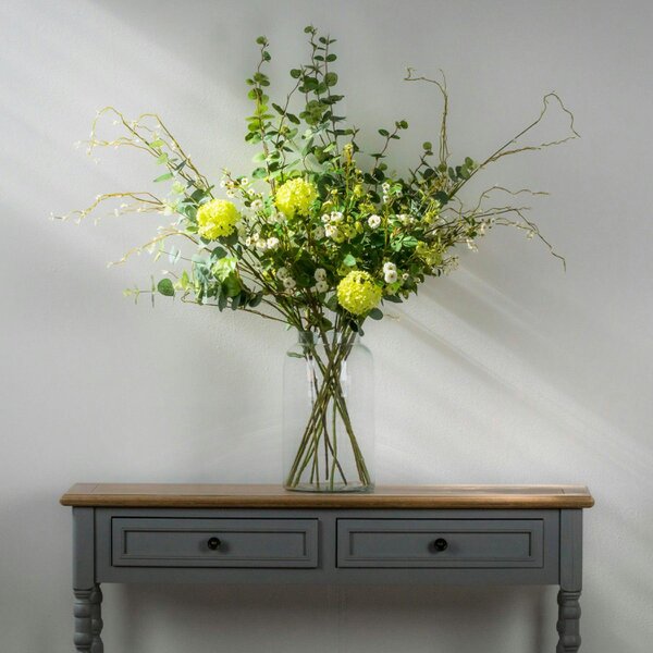 Wyld Haus Set of 3 Artificial Flowers Green Viburnum Sprays