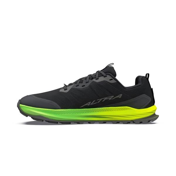 ALTRA Mens Lone Peak 9+ Trail Running Trainers Hiking Shoes Black Green