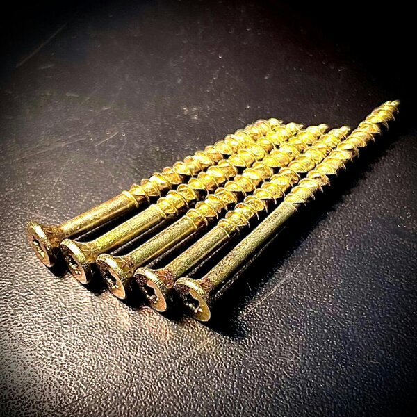 Fixaball 4.5mm Wood Screws Torx Countersunk High Performance ZYP Plus Bit