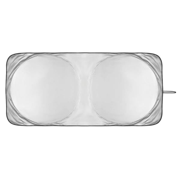 MidOcean Ombra Pouch Foldable Car Sun Visor - Matt Silver - 