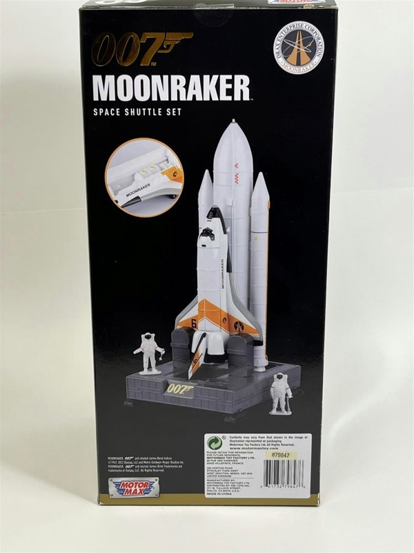 Motormax James Bond 007 Moonraker Space Shuttle Set Motormax 79847