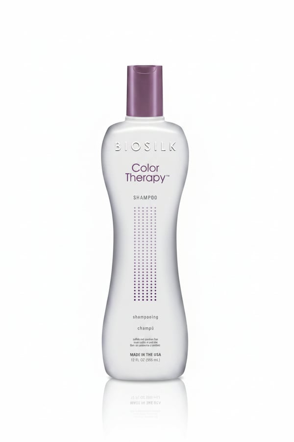 Protect and enhance your hair color with BioSilk Color Therapy Shampoo 355ml. 