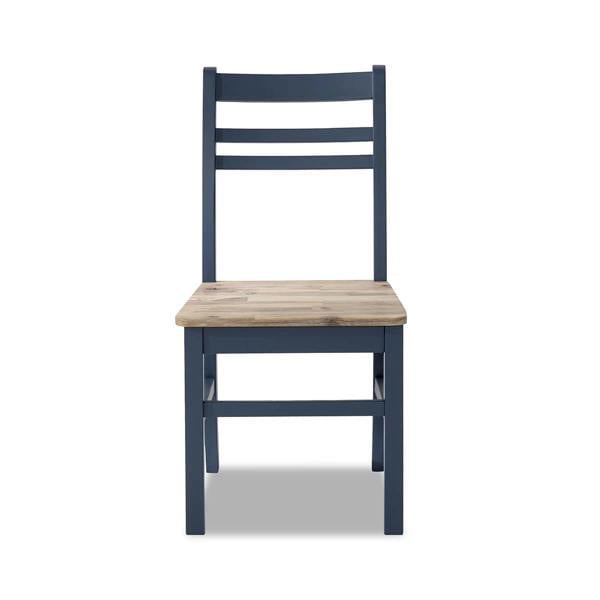 Statement Furniture Florence Wooden Chair Country Style with Acacia Wood Seat