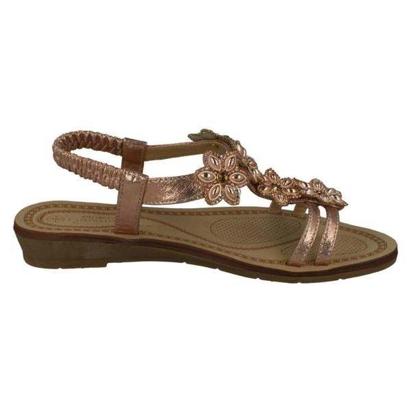 Savannah Ladies Savannah Strappy Slingback Sandals
