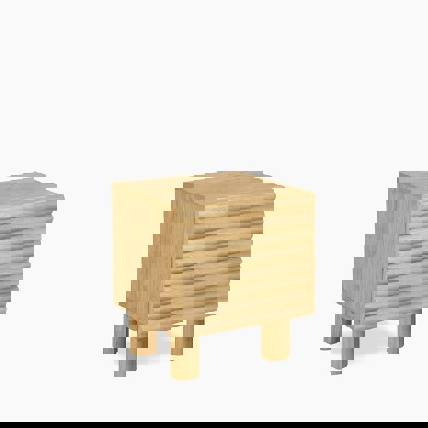 Rit Concept DiGiovanni 2 Drawer Bedside Table, Wood