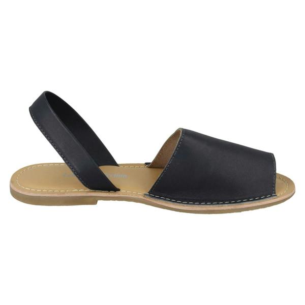 Leather Collection Ladies Leather Collection Slingback Mule Sandals