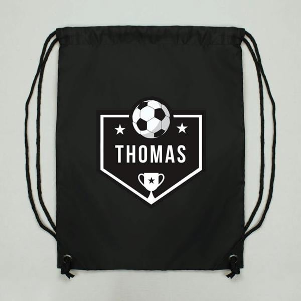Personalised Football Kit Bag - product in use