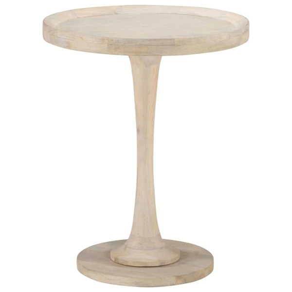 Berkfield Side Table �_�”�_60x75 cm Solid Mango Wood