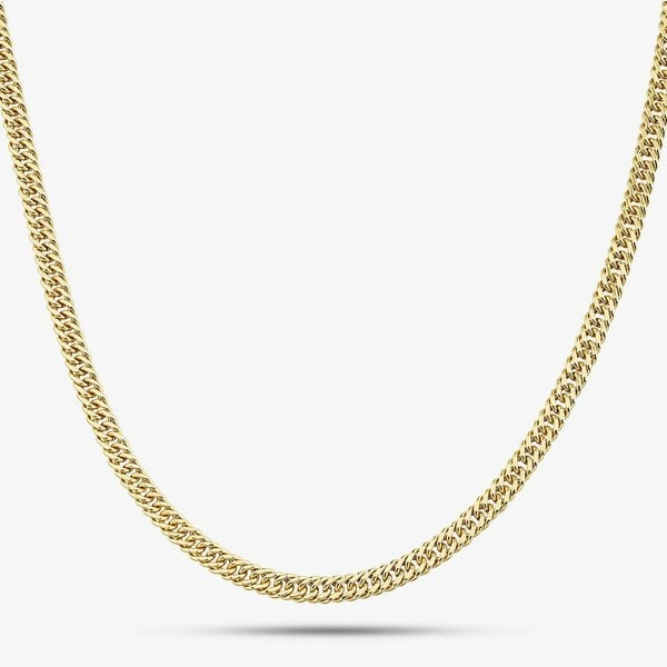 T. H. Baker 9ct Yellow Gold 20 Inch Flat Curb Chain HCDC-310-9Y-20