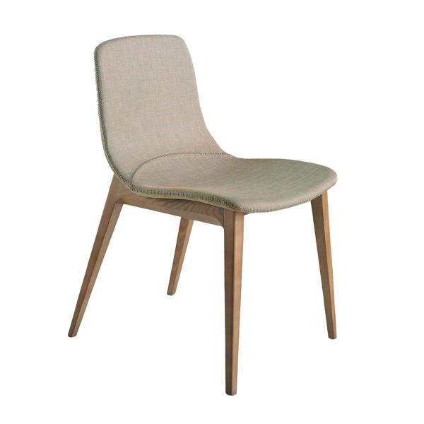 Angel Cerdá Beige Fabric Chair 4049
