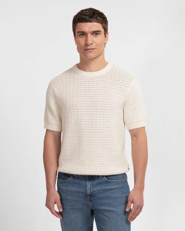 Steel & Jelly Angel - Chunky Knit Sweater T-Shirt