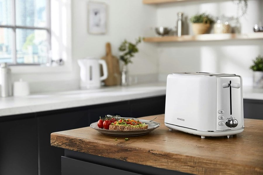 Kenwood Abbey Lux 2 Slice Toaster ‎800 W Plastic Pure TCP05C0WH - White