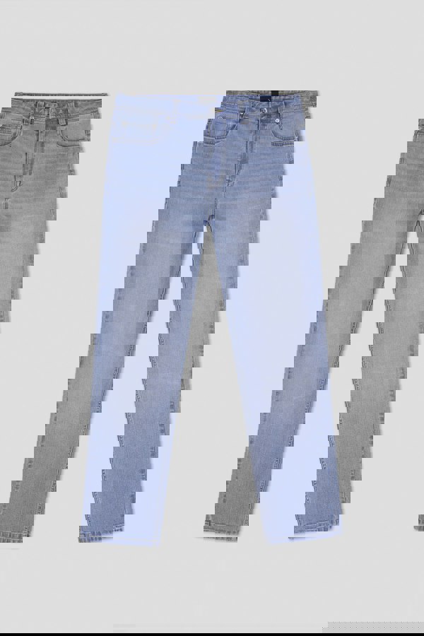 ENORSIA Mens Sky Loose Fit Blue Jeans