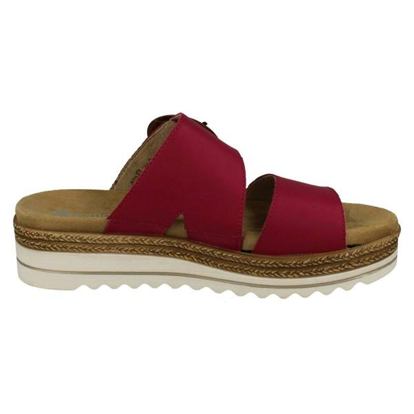 Remonte Ladies Remonte Wedge Sole Mule Sandals D0Q51