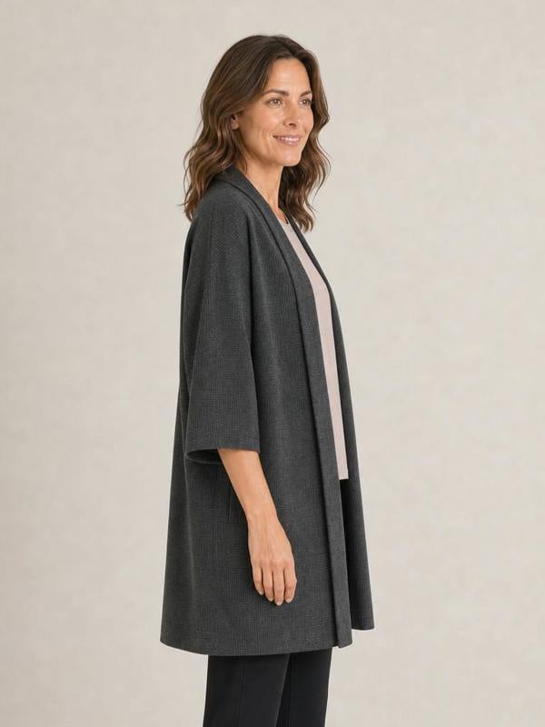 VIZ-A-VIZ Basket Weave Cardi
