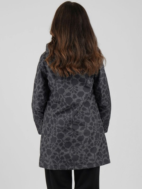 TIGI-Wear Floral Print Coat