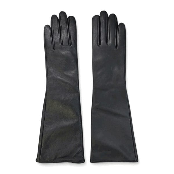 Infinity Leather Women’s Genuine Sheepskin Leather Elbow Length Gloves