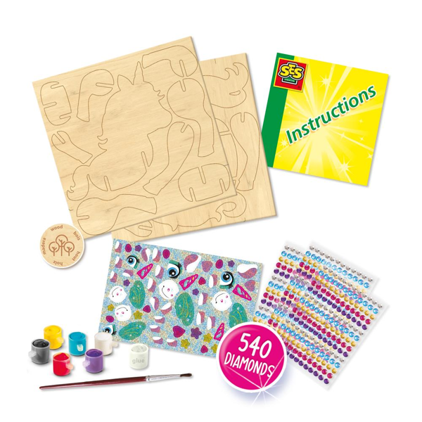 SES Creative Diamond painting - 3D Unicorns