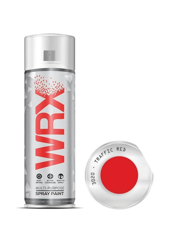 WRX 5X WRX Traffic Red Spray Paints 400ml