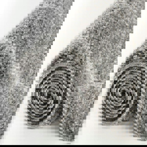 Moroccan Shaggy Grey rug plush rug combines softness, durability