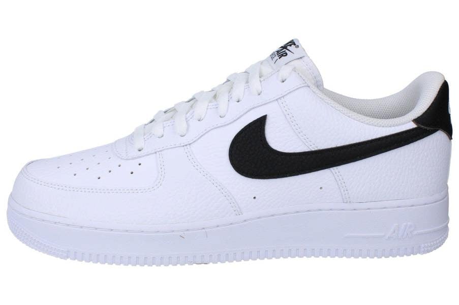 Nike Air Force 1 07 Mens Trainers Ct2302 (Uk 10 Us 11 Eu 45, White Black 100)