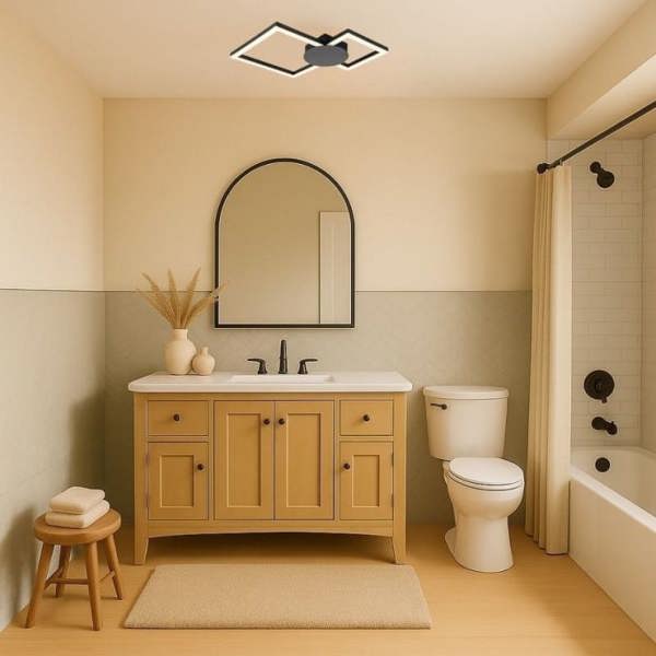 COSYLYTE Miles Double Square Integrated LED Ceiling Light