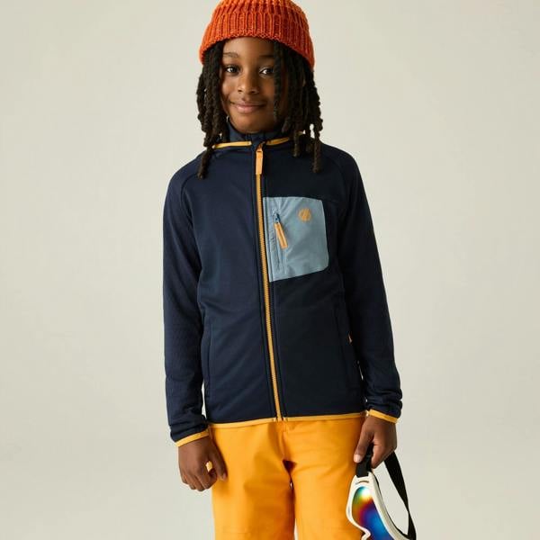 Dare 2B Kids Expedition Stretch Midlayer - Navy