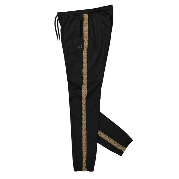 Fred Perry Seasonal Taped Black Sweatpants XL