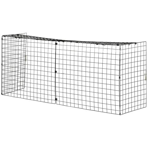 Bobobiy Extendable Fire Guard Screen, Freestanding Fire Screen Spark Guard, Child & Pet Safety Barrier for Fireplaces, 81.5-160cm, Black