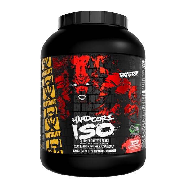 Mutant Hardcore Iso, Strawberry Milkshake - 2270g