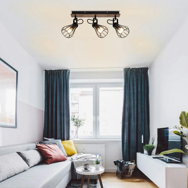 COSYLYTE Kendan 3 Light Wire Shade Spotlight