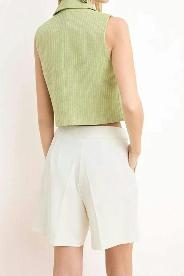 WOVCOR Lined Cotton Regular Vest with Accessory