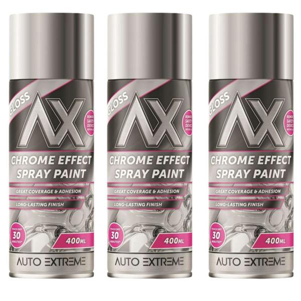 Auto Extreme 3X Auto Extreme Chrome Paint 400ml